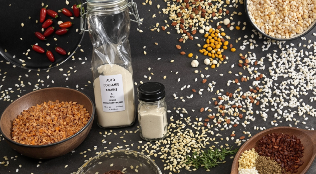 Rices, Grains, Condiments & spices