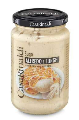 Casa Rinaldi Alfredo with Mushroom pasta Sauce 350g