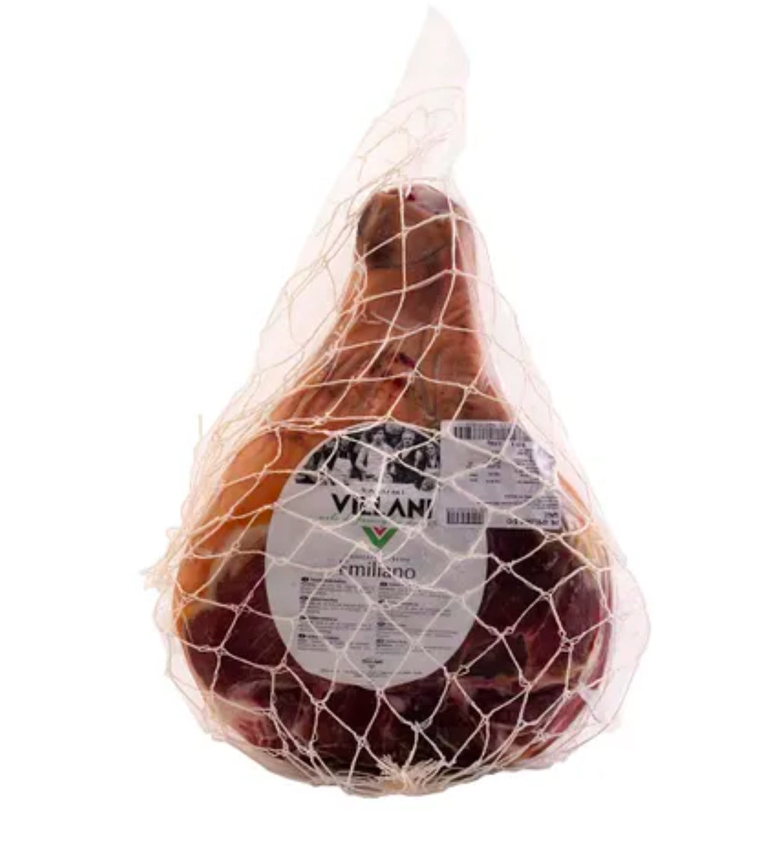 Villani Whole Emiliano, on the bone. 6.5kg approximately.
