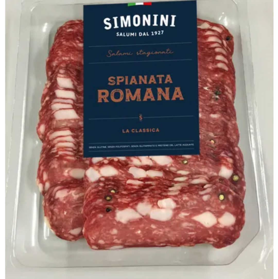 Simonini SPIANATA SALAMI sliced 500gm