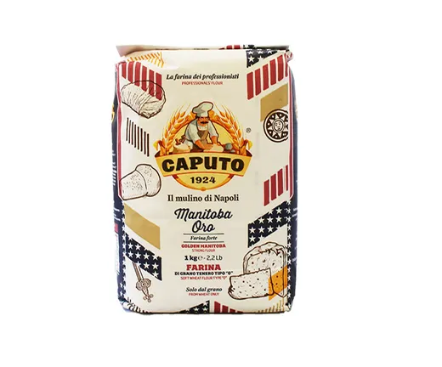 Caputo Manitoba Oro 1kg. Stock arriving end of April.