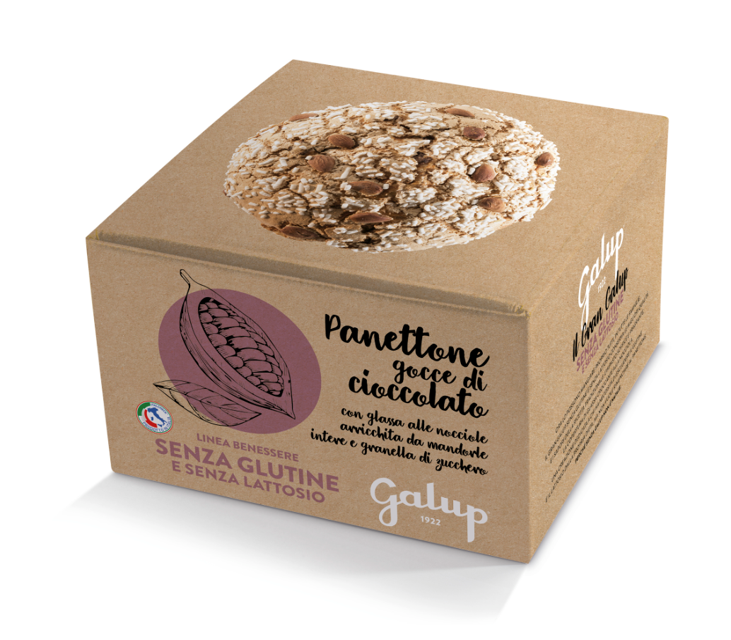 Gluten free Chocolate drop Panettone from Galup 400g
