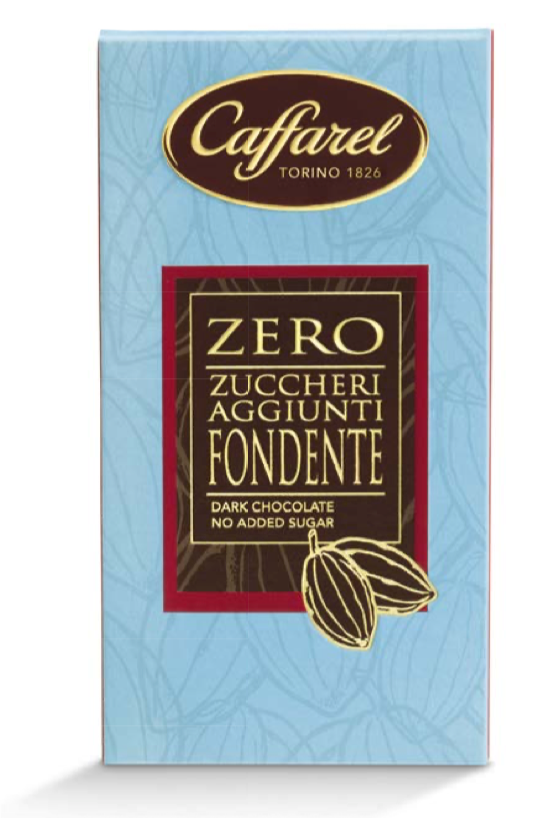 Caffarel Dark Chocolate Bar 100g – No Added Sugar Treat