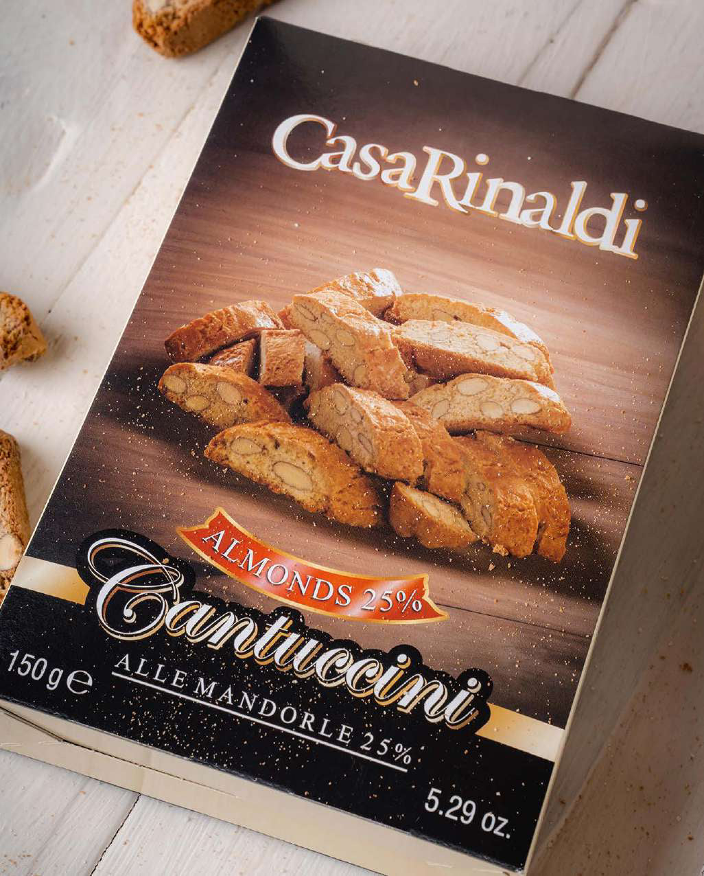 Casa Rinaldi almond cantuccini 180g Reduced to clear BB4 13/5