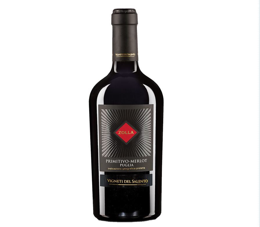 Zolla Primitivo Merlot Puglia IGP 750ml (6)