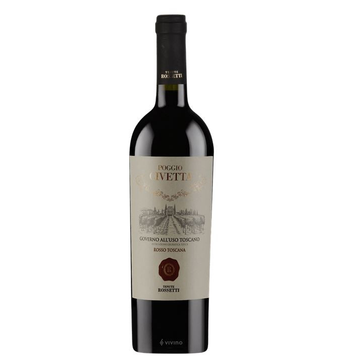 Poggio Civetta Governo Toscano Rosso IGT 750ml