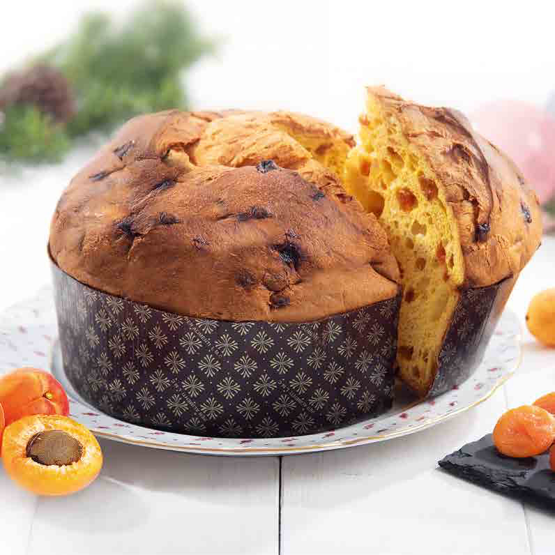 Albertengo Panettone Apricot 1kg Available in 2 weeks