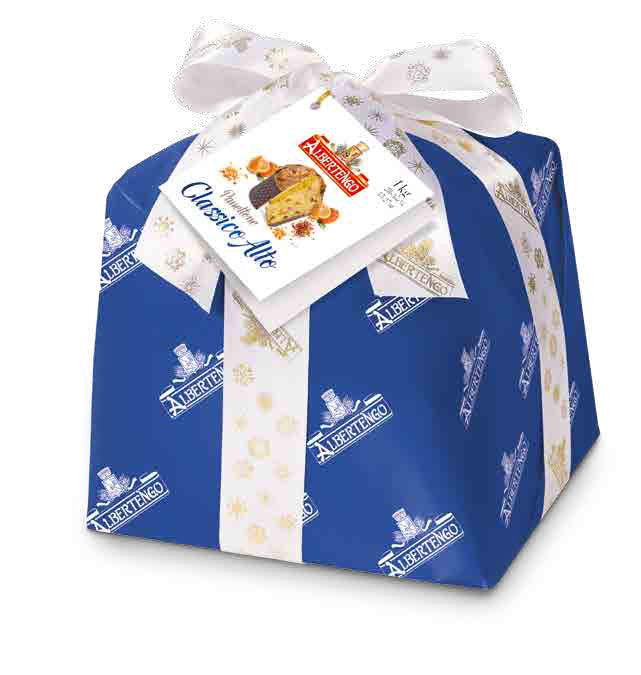 Albertengo  Panettone Classico Alto 1kg Wrap Available in 2 weeks