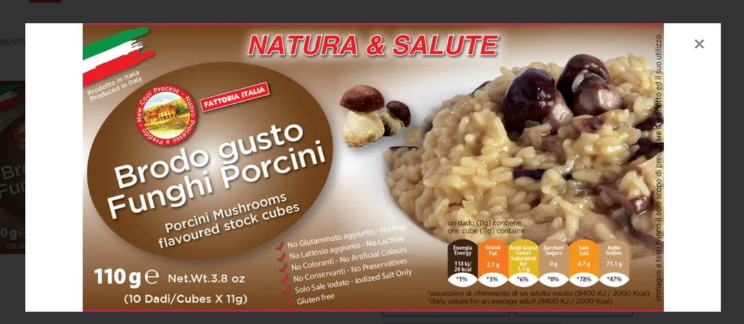Brodo Mushroom Stock 100gm NO MSG