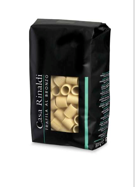 Casa Rinaldi  Mezze Manichie bronze extruded pasta 500g