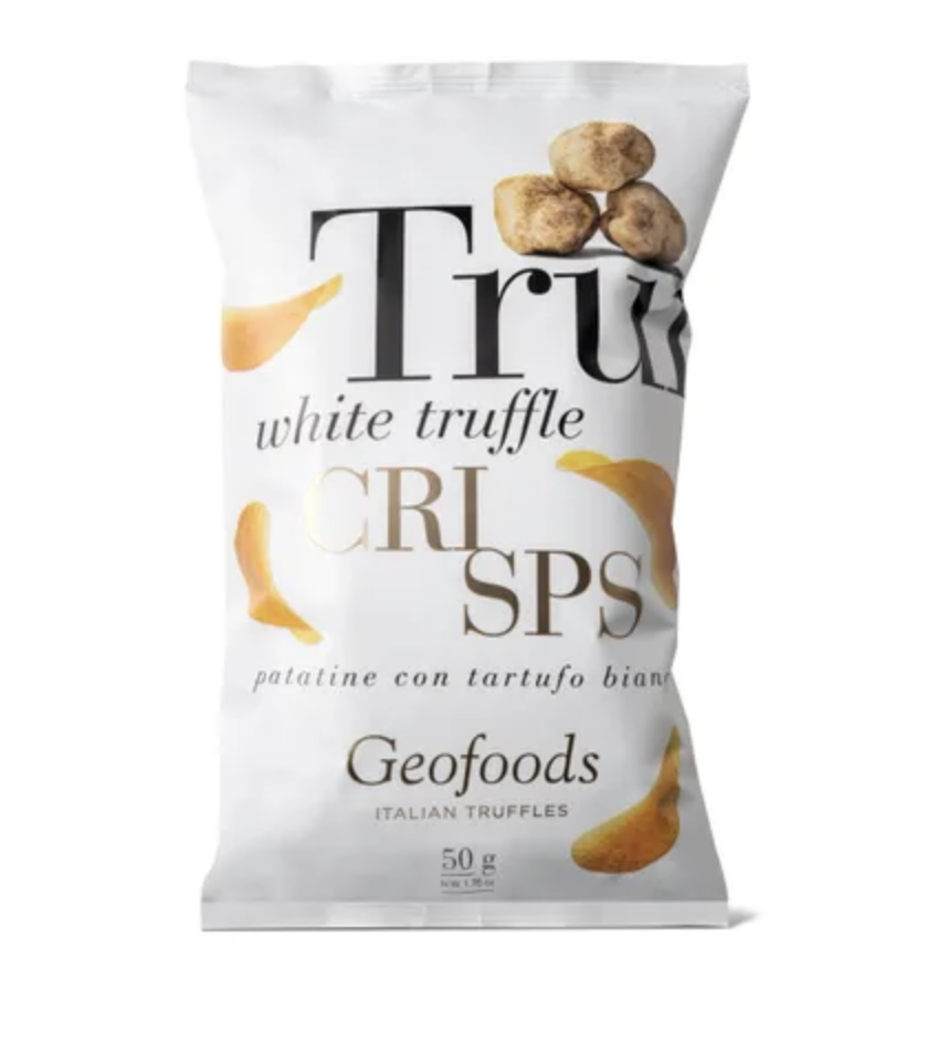 GEO foods White truffle chips 130G BIG BAG