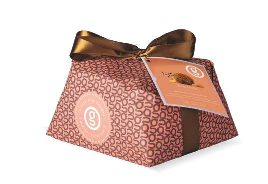 Golosi sourdough Peach, amaretti and chocolate drop panettone 750g