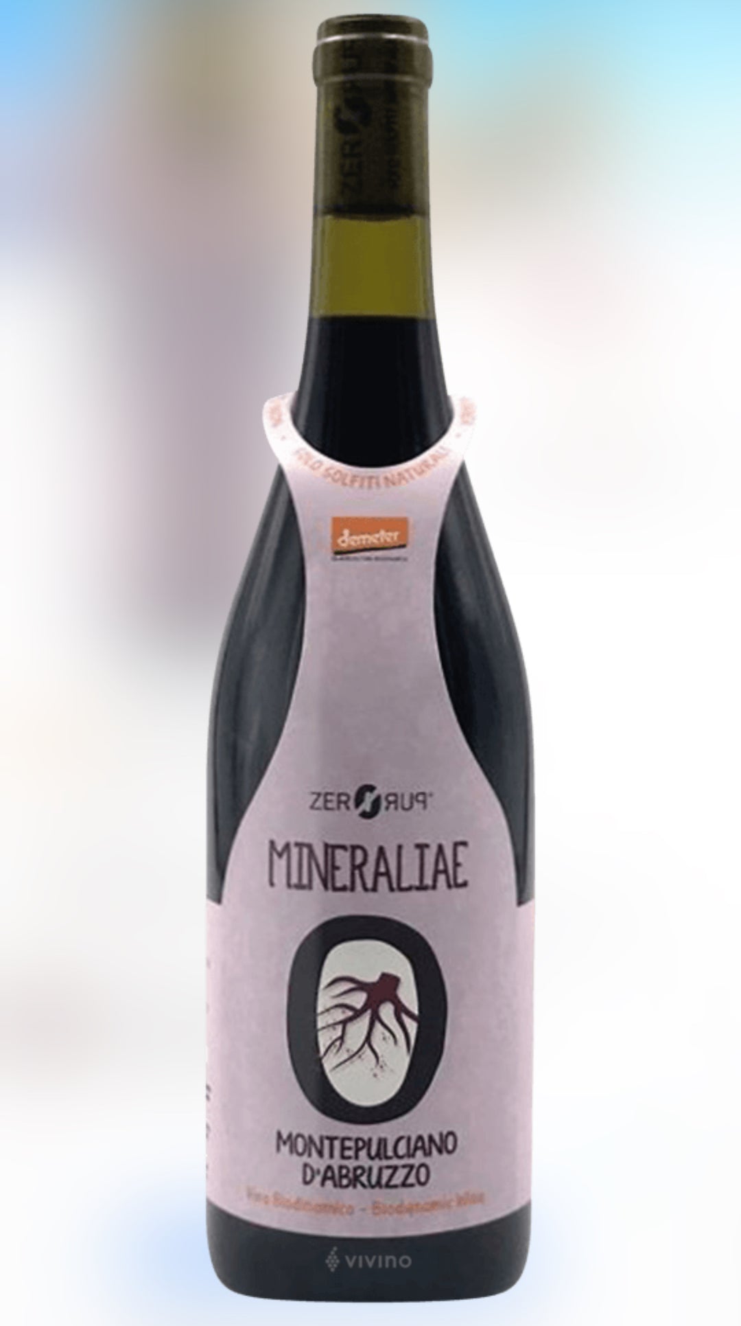 Orsogna ZEROPUR Minerliae Montepulciano IGP 750ml. Vegan, Biodynamic/organic, DEMETER