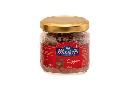 Masiello Capers in salt 106 ml