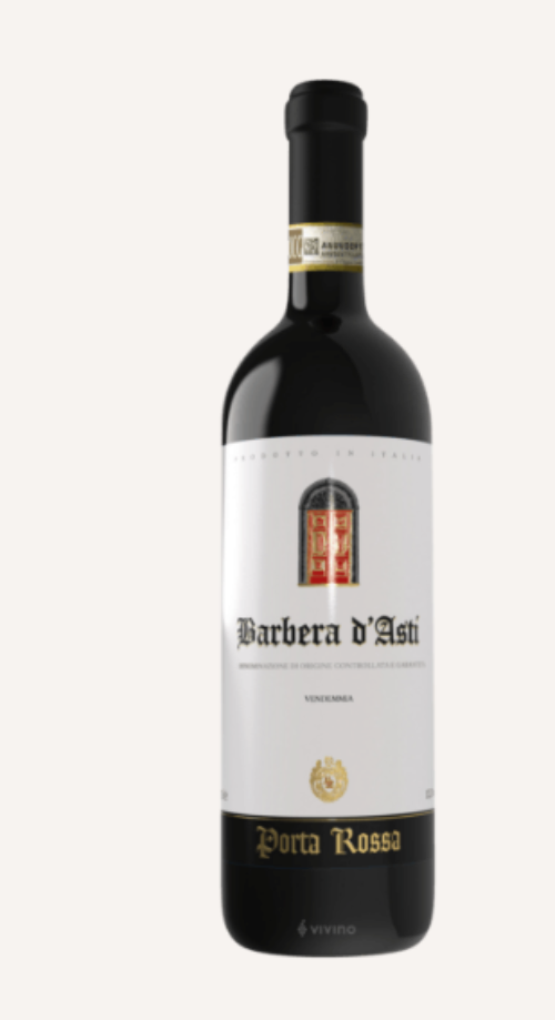 Porta Rossa Barbera d'Asti  750ml