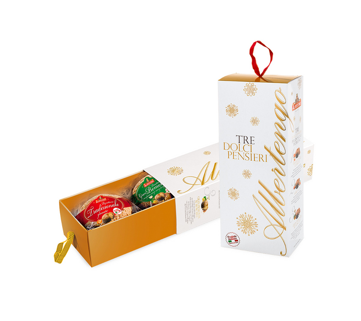 Albertengo Tris Panettoncini 3x100g Box Available in 2 weeks