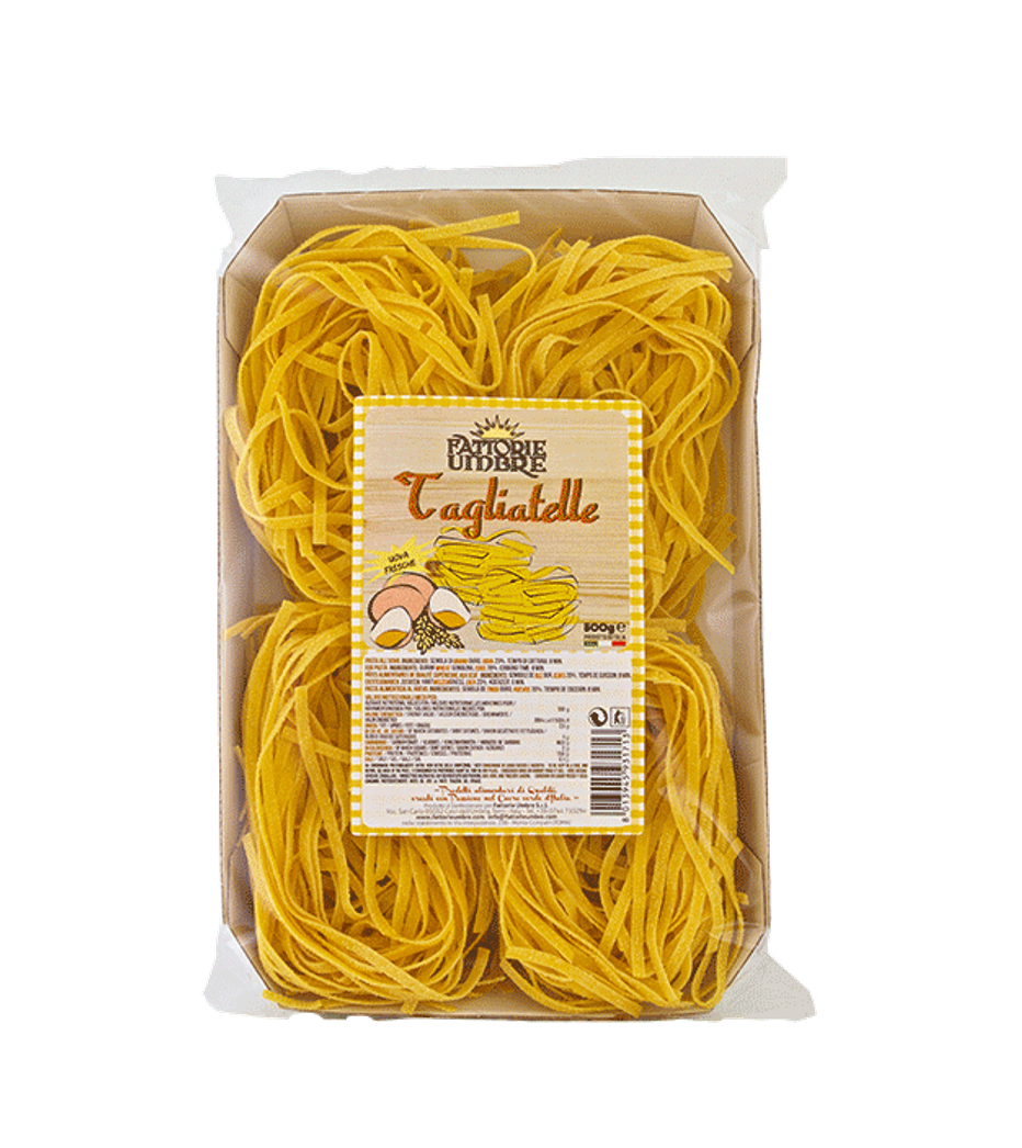 Fattorie Umbre Tagliatelle Egg Pasta 500gm NEW SHIPMENT