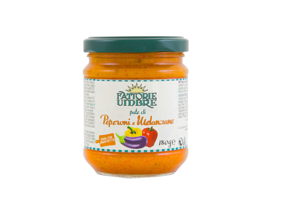 Fattorie Umbre Peppers & Eggplant Cream 180gm