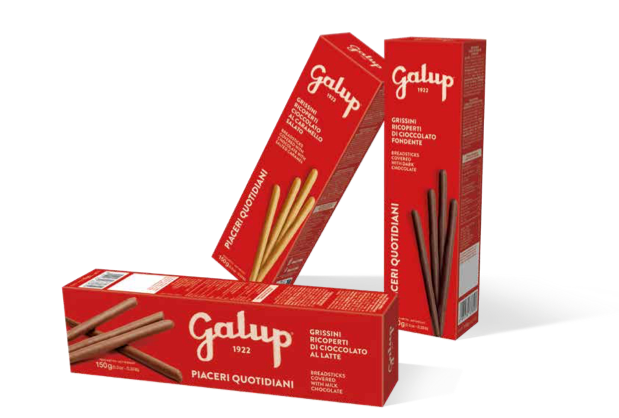 Galup Daily pleasures Dark chocolate coated biscuit  fingers 150g