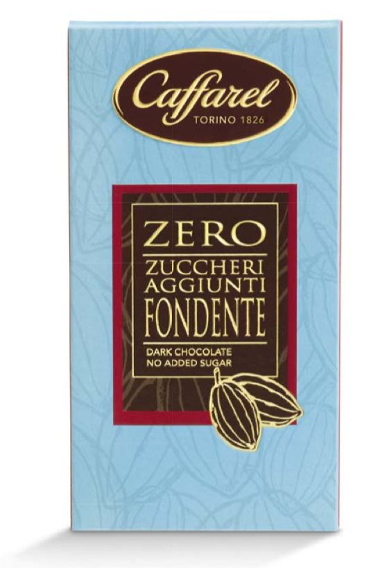 Caffarel Dark chocolate bar 100g NO ADDED SUGAR 73401