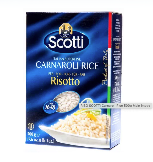 Scotti Carnaroli rice 500gm