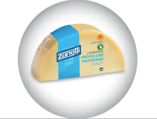 Zanetti Valpadana provolone DOP Dolce 1kg (approx)