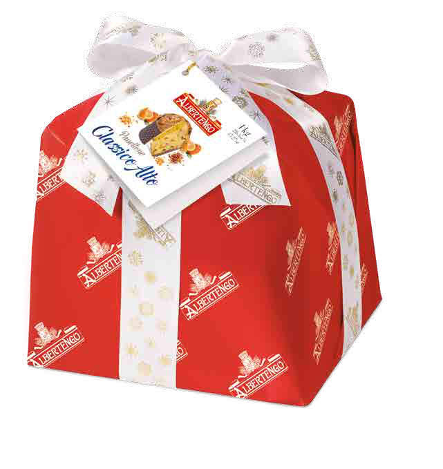 Albertengo  Panettone Classico Alto 1kg Wrap Available in 2 weeks