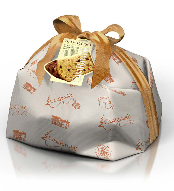 Casa Rinaldi Panettone Choc chip & salted caramel cream 750G Available early November