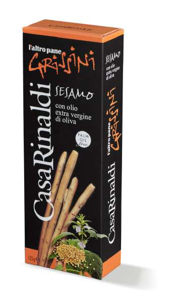 Casa Rinaldi Grissini Sesame 125gm