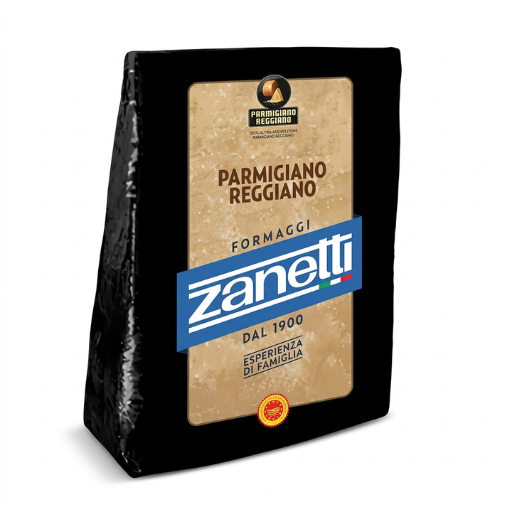 Zanetti Parmigiano Reggiano square pack image