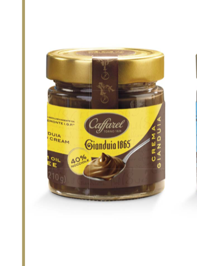 Caffarel Gianduia Spread 210gm (12) Arriving October
