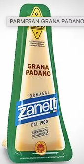 Zanetti Pecorino Romana Cheese 200gm (12)  14.9.23