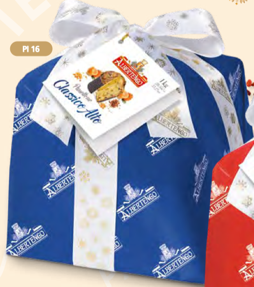 Albertengo  Panettone Classico Alto 1kg Wrap Available in 2 weeks