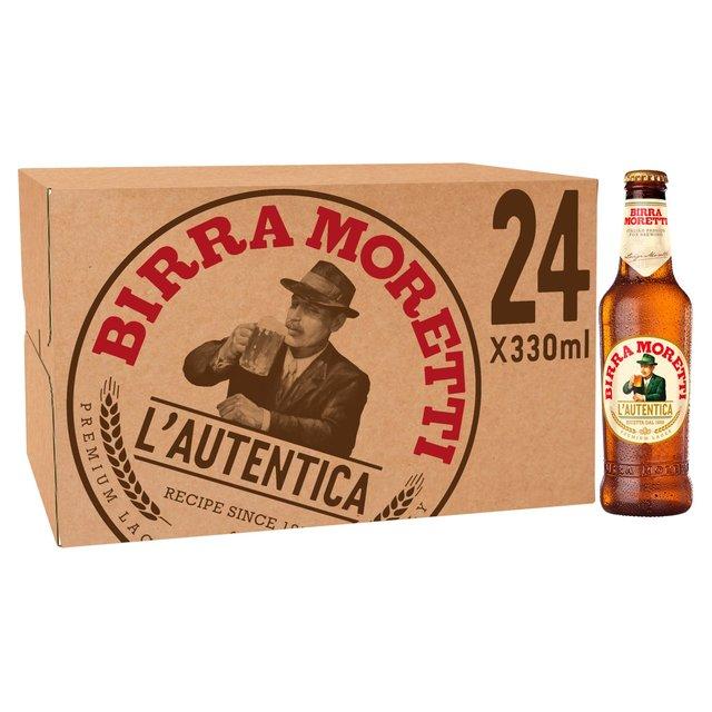 Moretti Lager 4.6% 330ml (24)